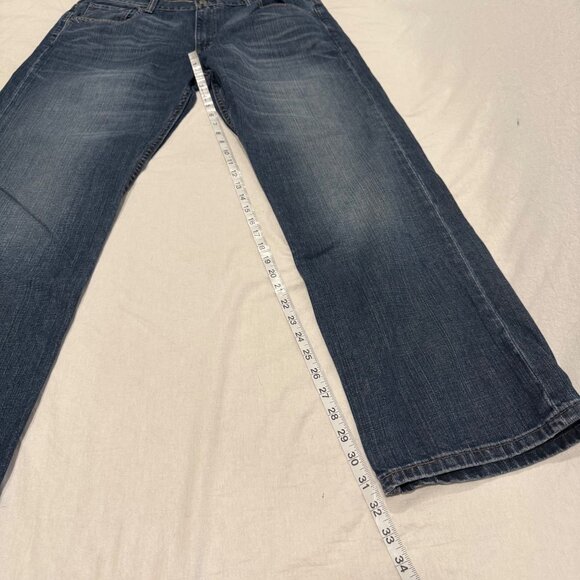Levi's 569 Blue Jeans Men's Size 36 x 32 - Picture 7 of 9